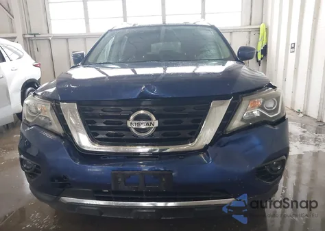 2017 Nissan Pathfinder S из США, поврежденный, VIN 5N1DR2MM9HC661287